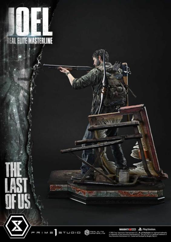 Prime 1 Studio Real Elite Masterline The Last of Us Part I Joel 1/4 Statue REMTLOU-02 REMTLOU-02S