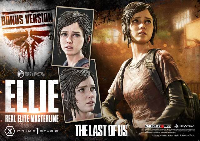 Prime 1 Studio Real Elite Masterline The Last of Us Part I Ellie REMTLOU-01 REMTLOU-01S