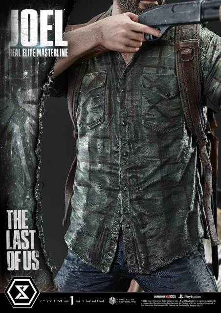 Prime 1 Studio Real Elite Masterline The Last of Us Part I Joel 1/4 Statue REMTLOU-02 REMTLOU-02S
