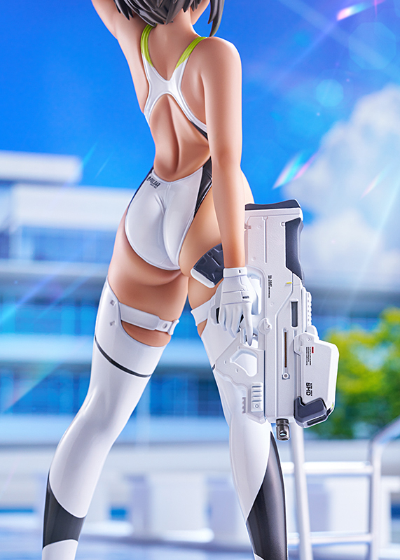 AMAKUNI ARMS NOTE Buchou-chan of the Swimming Club White Swimsuit Ver. 1/7 Figure