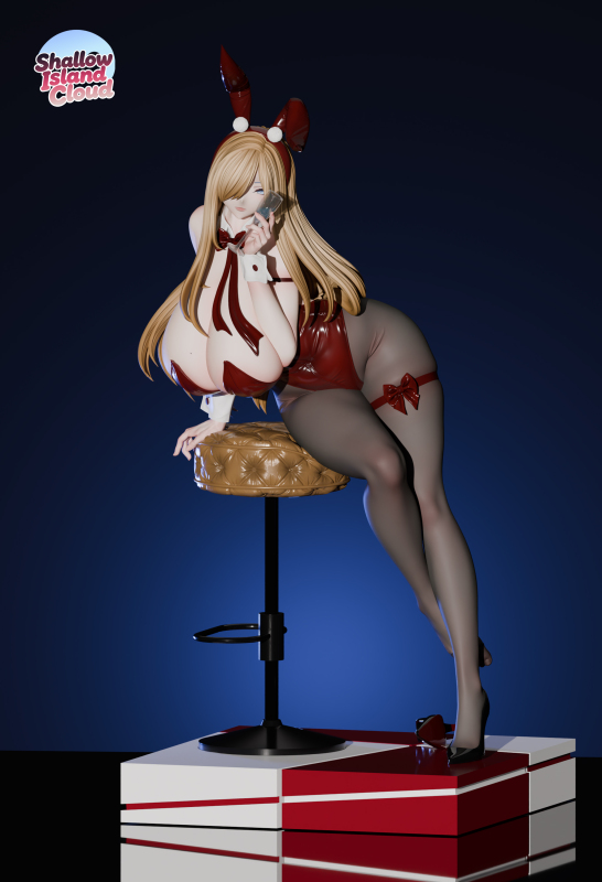 Shallow Island Cloud Studio Miura Haruka Bunny Ver. Scale Figure