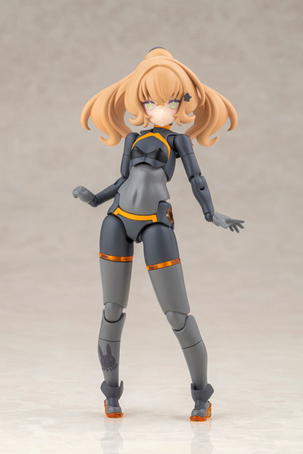 Kotobukiya Megami Device PUNI MOFU RACING TU with Honda Z50J-1 Monkey Plastic Model