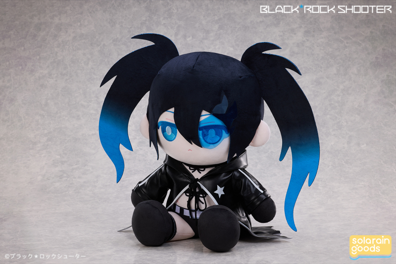 Solarain BLACK ROCK SHOOTER PuniPuni BIG Sitting Plush