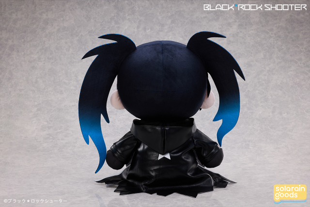 Solarain BLACK ROCK SHOOTER PuniPuni BIG Sitting Plush