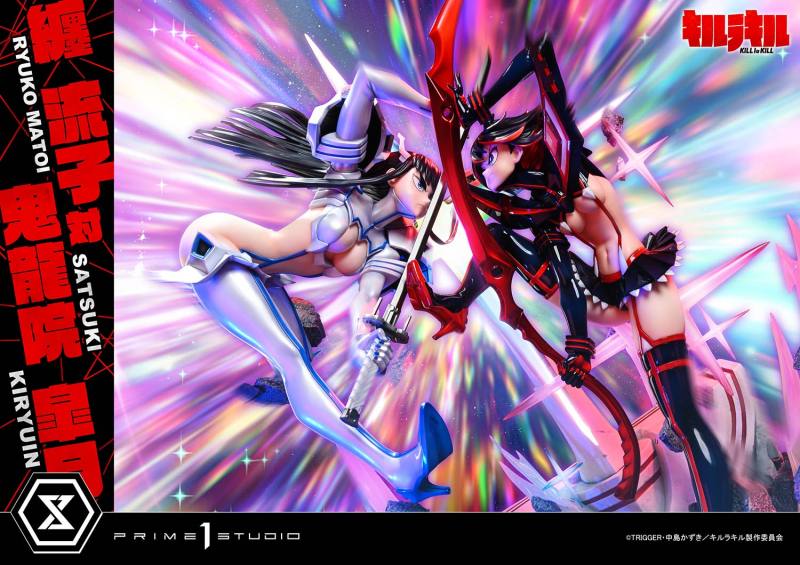 Prime 1 Studio Ultimate Premium Masterline Kill la Kill Ryuko Matoi vs Satsuki Kiryuin 1/4 Statue UPMKLK-01 UPMKLK-01S
