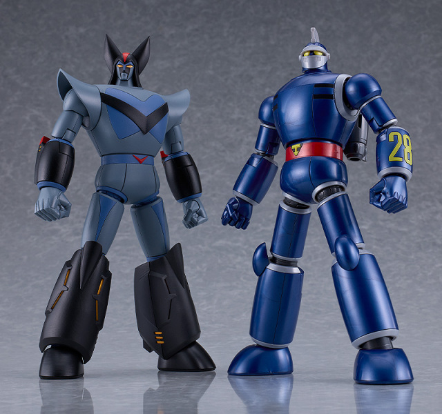 Good Smile Company MODEROID Taiyou no Shisha Tetsujin 28 and Black OX Plastic Model Kit