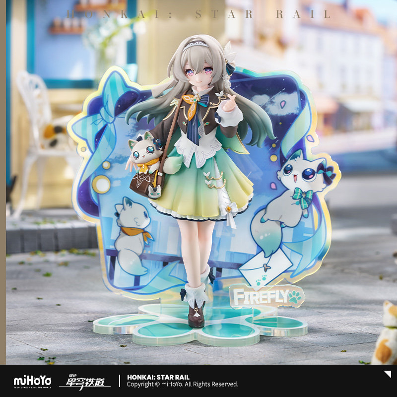 miHoYo x RIBOSE Honkai Star Rail Little Cat Series Firefly Figure