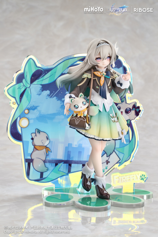 miHoYo x RIBOSE Honkai Star Rail Little Cat Series Firefly Figure