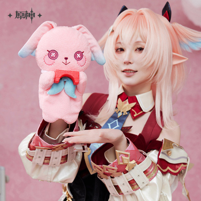 miHoYo Genshin Impact Lynette Droopy-Eared Rabbit Plush Hand Puppet