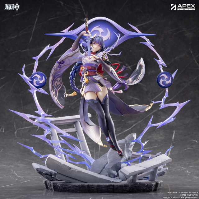 APEX Genshin Impact Raiden Shogun Plane of Euthymia Ver. 1/7 Scale Figure (Bonus)