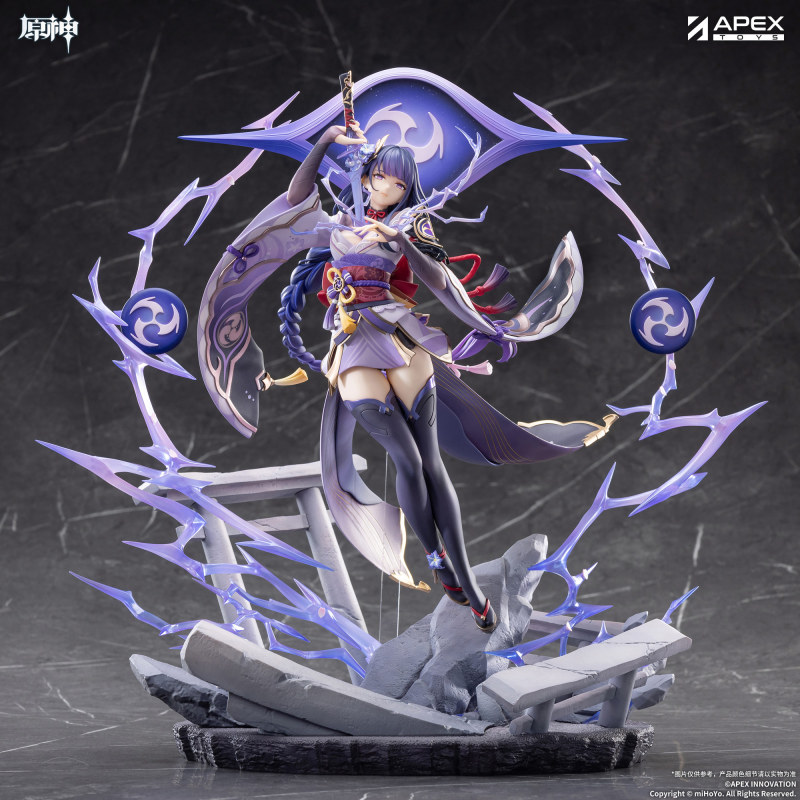 APEX Genshin Impact Raiden Shogun Plane of Euthymia Ver. 1/7 Scale Figure (Bonus)