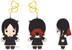 ANIPLEX Kaguya sama Love Is War Ultra Romantic Dot Eye Plush Charm Kaguya Shinomiya x Chika Fujiwara
