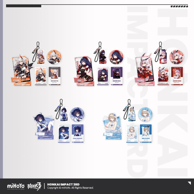 miHoYo Honkai Impact 3rd Valkyrie Series Theme Gift Box Collection