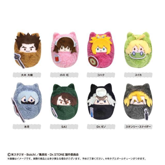TAPIOCA Dr. STONE Pocket Zoo Plush Blind Box Vol.3 (Set of 8)