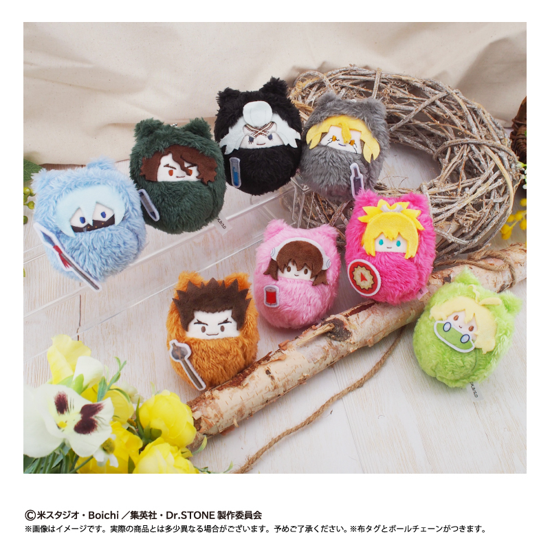 TAPIOCA Dr. STONE Pocket Zoo Plush Blind Box Vol.3 (Set of 8)
