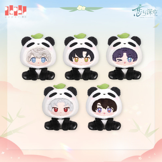 Papergames Love and Deepspace Bamboo Whisper Series Plush Doll (Set of 4 Characters)
