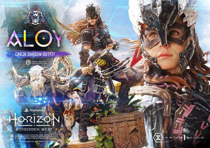 Prime 1 Studio Real Elite Masterline Horizon Forbidden West Aloy Carja Shadow Outfit 1/3 Scale Statue REMHFW-01 REMHFW-01DX  REMHFW-01DXS