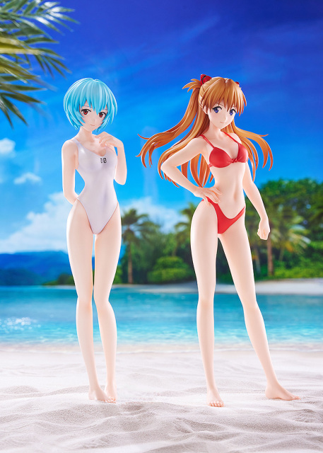 WAVE POP UP PARADE BEACH QUEENS Rebuild of Evangelion Rei Ayanami One-Piece Swimsuit Style L Size