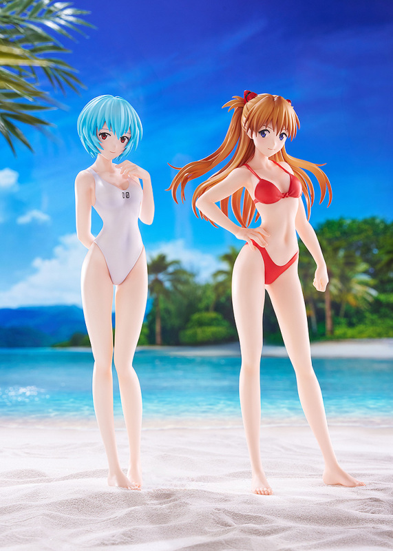 WAVE POP UP PARADE BEACH QUEENS Rebuild of Evangelion Rei Ayanami One-Piece Swimsuit Style L Size