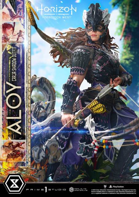 Prime 1 Studio Real Elite Masterline Horizon Forbidden West Aloy Carja Shadow Outfit 1/3 Scale Statue REMHFW-01 REMHFW-01DX  REMHFW-01DXS