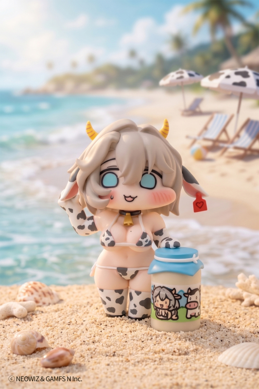 Cow Bikini Teresa-chan illustration by JAZZ JACK