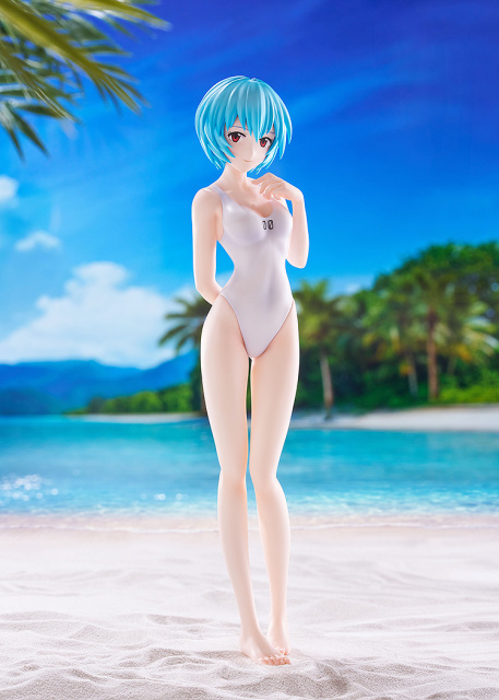 WAVE POP UP PARADE BEACH QUEENS Rebuild of Evangelion Rei Ayanami One-Piece Swimsuit Style L Size