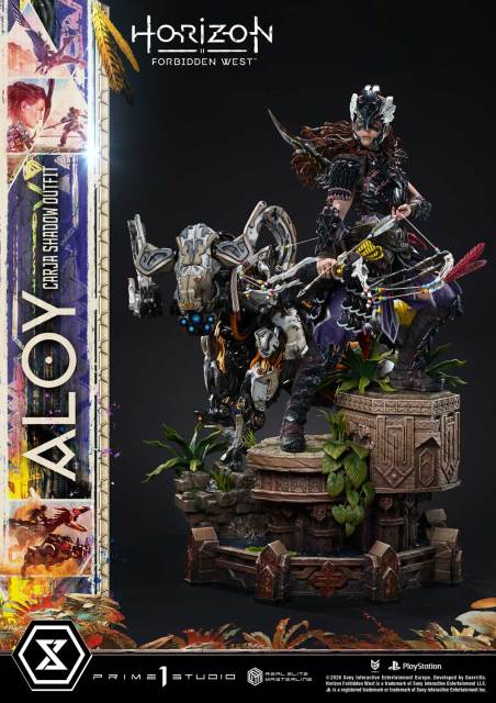 Prime 1 Studio Real Elite Masterline Horizon Forbidden West Aloy Carja Shadow Outfit 1/3 Scale Statue REMHFW-01 REMHFW-01DX  REMHFW-01DXS