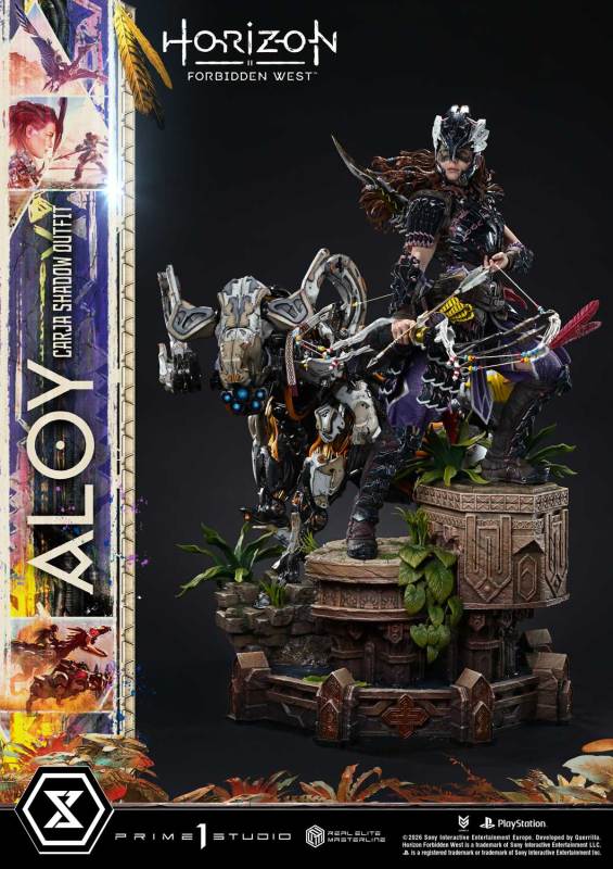 Prime 1 Studio Real Elite Masterline Horizon Forbidden West Aloy Carja Shadow Outfit 1/3 Scale Statue REMHFW-01 REMHFW-01DX  REMHFW-01DXS
