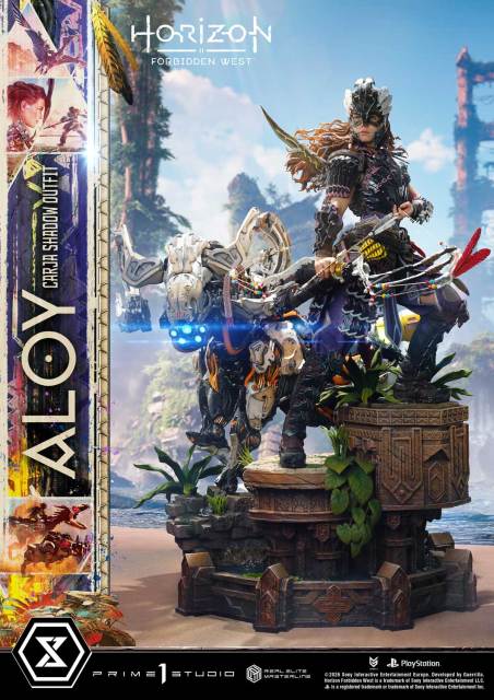 Prime 1 Studio Real Elite Masterline Horizon Forbidden West Aloy Carja Shadow Outfit 1/3 Scale Statue REMHFW-01 REMHFW-01DX  REMHFW-01DXS