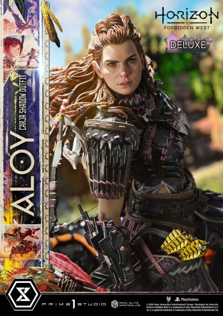 Prime 1 Studio Real Elite Masterline Horizon Forbidden West Aloy Carja Shadow Outfit 1/3 Scale Statue REMHFW-01 REMHFW-01DX  REMHFW-01DXS