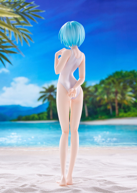 WAVE POP UP PARADE BEACH QUEENS Rebuild of Evangelion Rei Ayanami One-Piece Swimsuit Style L Size