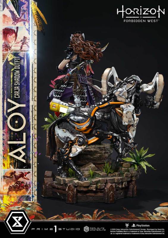 Prime 1 Studio Real Elite Masterline Horizon Forbidden West Aloy Carja Shadow Outfit 1/3 Scale Statue REMHFW-01 REMHFW-01DX  REMHFW-01DXS