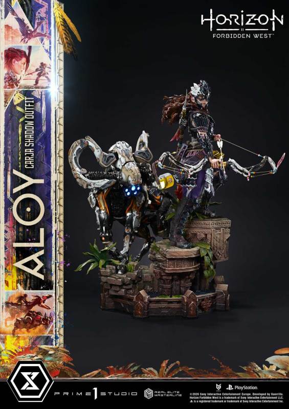 Prime 1 Studio Real Elite Masterline Horizon Forbidden West Aloy Carja Shadow Outfit 1/3 Scale Statue REMHFW-01 REMHFW-01DX  REMHFW-01DXS