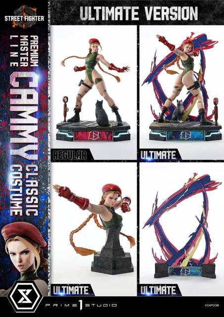 Prime 1 Studio Ultimate Premium Masterline Street Fighter 6 Cammy Classic Costume 1/4 Scale Statue PMSF6-06 PMSF6-06UT PMSF6-06UTS