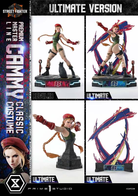 Prime 1 Studio Ultimate Premium Masterline Street Fighter 6 Cammy Classic Costume 1/4 Scale Statue PMSF6-06 PMSF6-06UT PMSF6-06UTS