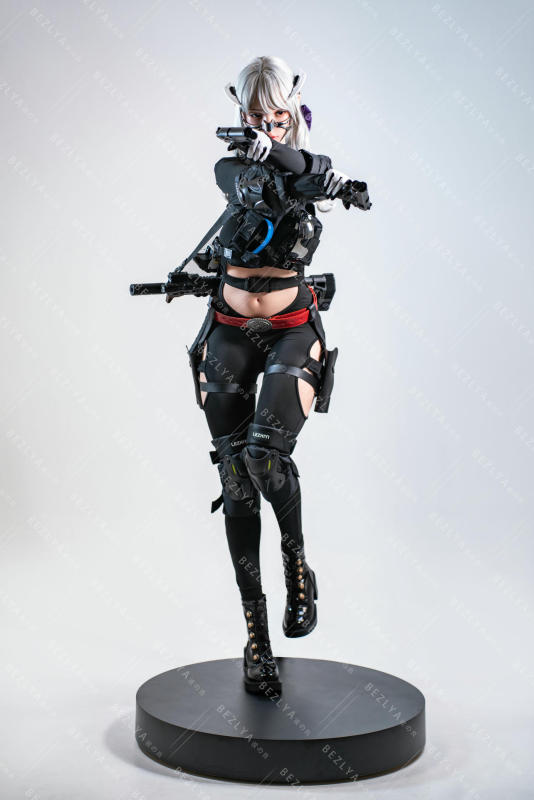 Bezlya 2.2CF Series 163cm Violet Bladestorm Hunter 1/1 Scale Silicone Love Doll