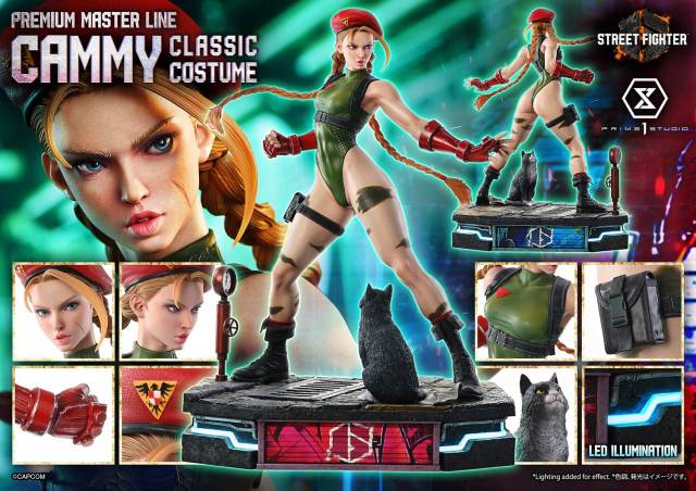 Prime 1 Studio Ultimate Premium Masterline Street Fighter 6 Cammy Classic Costume 1/4 Scale Statue PMSF6-06 PMSF6-06UT PMSF6-06UTS