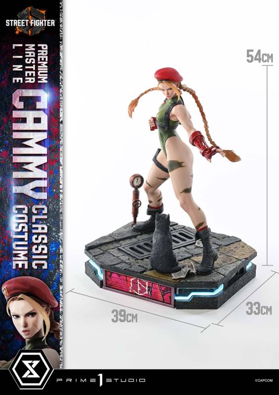 Prime 1 Studio Ultimate Premium Masterline Street Fighter 6 Cammy Classic Costume 1/4 Scale Statue PMSF6-06 PMSF6-06UT PMSF6-06UTS
