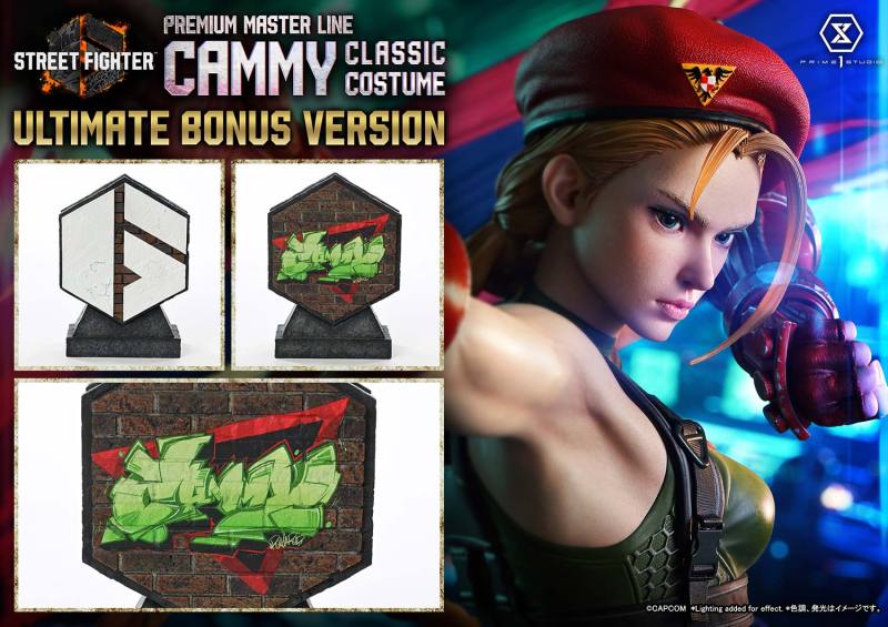 Prime 1 Studio Ultimate Premium Masterline Street Fighter 6 Cammy Classic Costume 1/4 Scale Statue PMSF6-06 PMSF6-06UT PMSF6-06UTS