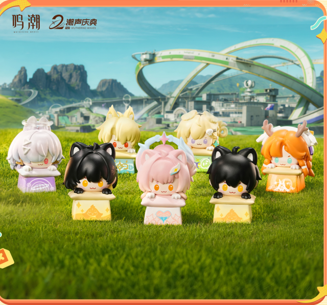 KURO GAMES Wuthering Waves Fluffy Ears Click Clack Series 3D Keycap