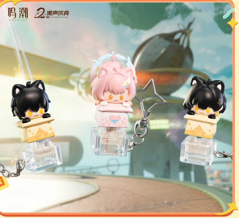 KURO GAMES Wuthering Waves Fluffy Ears Click Clack Series 3D Keycap
