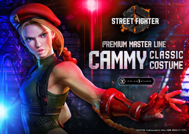 Prime 1 Studio Ultimate Premium Masterline Street Fighter 6 Cammy Classic Costume 1/4 Scale Statue PMSF6-06 PMSF6-06UT PMSF6-06UTS