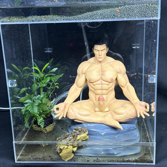 Salted Fish Ascetic Figure