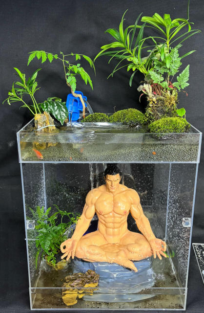 Salted Fish Ascetic Figure