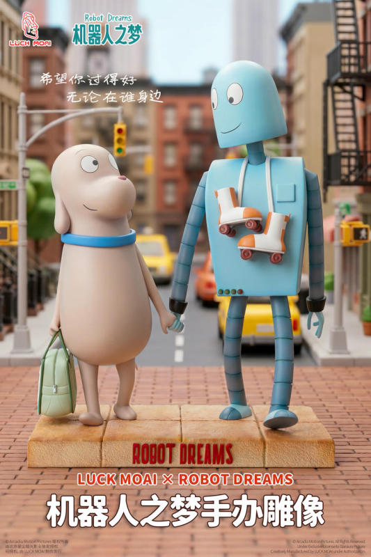 LUCK MOAI Robot Dreams Figure YP-2607001 YP-2607002