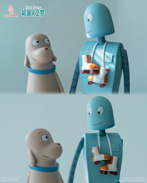 LUCK MOAI Robot Dreams Figure YP-2607001 YP-2607002