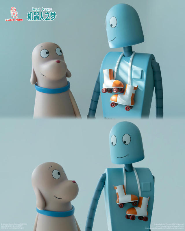 LUCK MOAI Robot Dreams Figure YP-2607001 YP-2607002