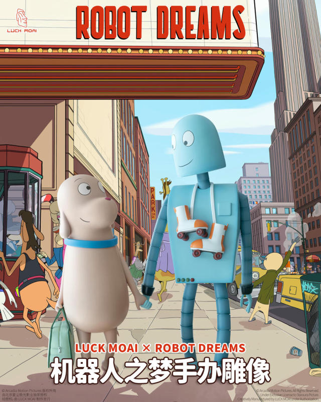 LUCK MOAI Robot Dreams Figure YP-2607001 YP-2607002