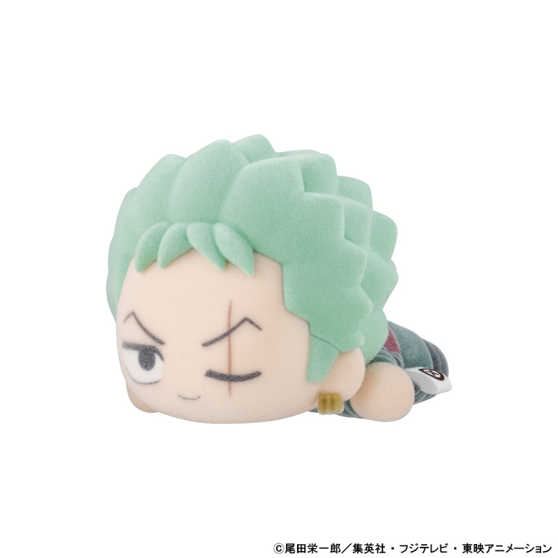 MegaHouse Nuippo One Piece Flocked Plush Figure 6 Pack BOX