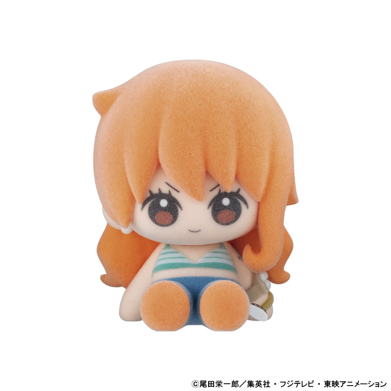 MegaHouse Nuippo One Piece Flocked Plush Figure 6 Pack BOX